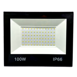 PROJETOR LED 100W 6000K - IP66 BIVOLT 9000lm BRANCO FRIO - SL100WPOP 2